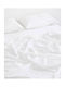 Flamingo Bettlaken Super-Doppel 240x280cm. White