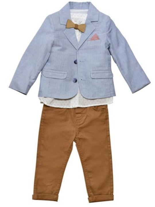 Restart Kids Set with Light Blue Pants 3 Pieces
