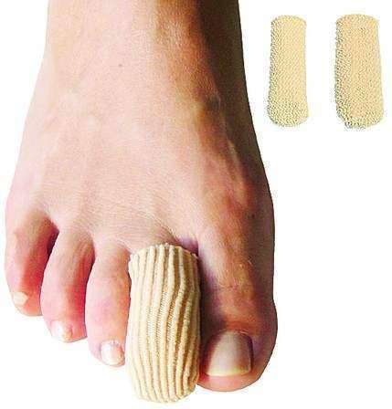 Vita Orthopaedics Pansamente Șosetă pentru degete “Ribbed” din Silicon pentru Călcâie Crăpate Mici 2buc