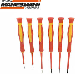 Set de șurubelnițe de precizie Vde 6 bucăți Mannesmann 11218