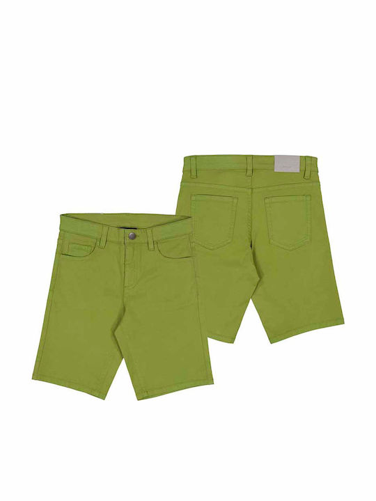 Mayoral Kids' Shorts/Bermudas Fabric Green