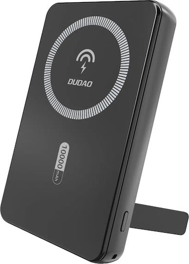 Dudao K14S+ MagSafe Външна Батерия 10000mAh 20W с USB-A Изходен Порт и USB-C Изходен Порт Power Delivery / Бързо Зареждане Черна