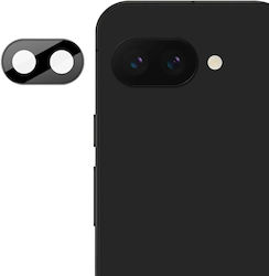 Протектор за камера Закалено стъкло Черен за Google Pixel 9a 5G