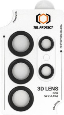 Γυαλί Προστασίας Προστασία Κάμερας Tempered Glass Μαύρο για το Samsung Galaxy S25 Ultra S938