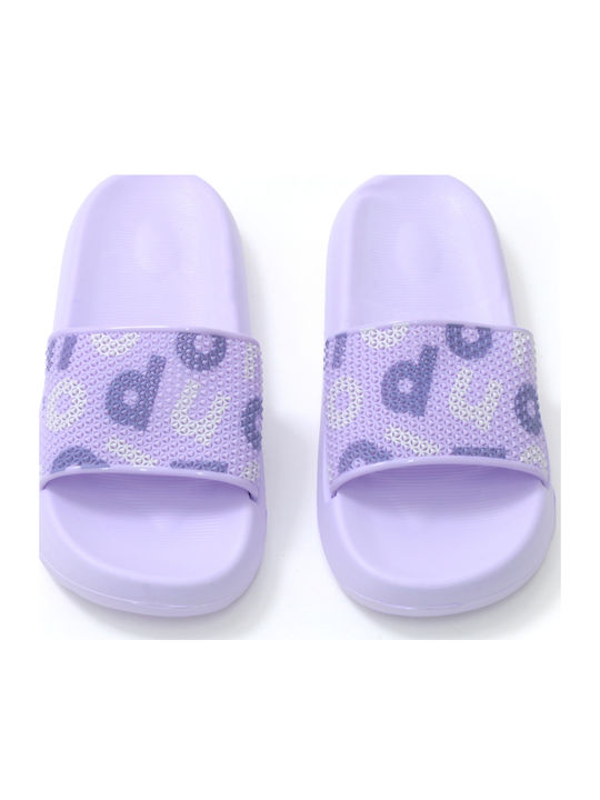 Jomix Frauen Flip Flops in Lila Farbe