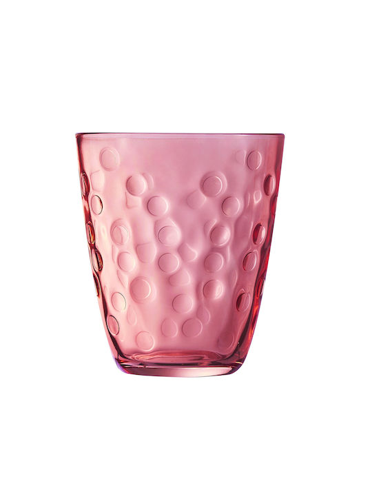 Luminarc Glas Wasser aus Glas in Rosa Farbe 310ml