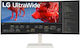 LG 38BR85QC-W Ultrawide Nano IPS Curved Monitor 38" QHD 3840x1600 144Hz με Χρόνο Απόκρισης 1ms GTG Λευκό