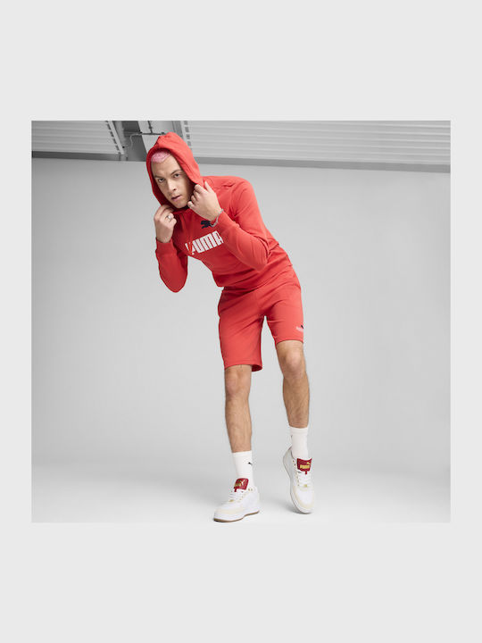 PUMA Ανδρική Βερμούδα Κόκκινη
