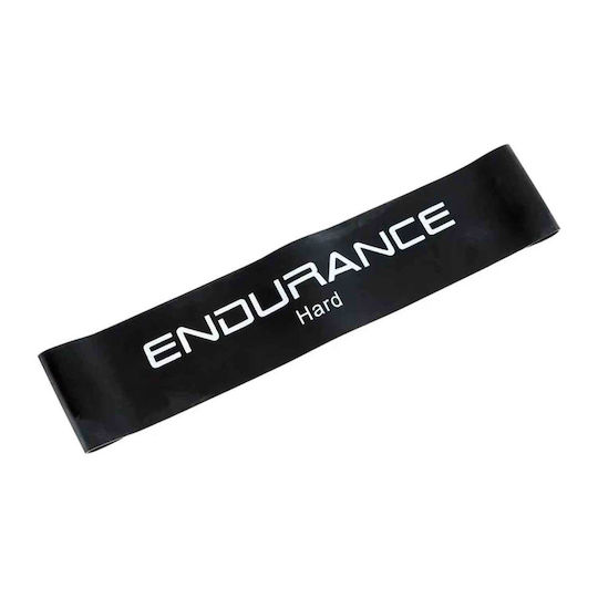 Endurance Bandă de rezistență pentru exerciții Bucla Hard Negru