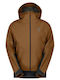 Scott Dryo 420925SCT_BRD_BRN Ανδρικό Μπουφάν για Σκι & Snowboard Καφέ