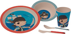 Gamberritos Kids Σετ Φαγητού από Μελαμίνη 5τμχ Gamberritos Kids Σετ Φαγητού από Μελαμίνη 5τμχ