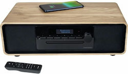 Thomson Ηχοσύστημα 2.0 MIC300IDABBT 60W με CD / Digital Media Player και Bluetooth Καφέ Thomson Ηχοσύστημα 2.0 MIC300IDABBT 60W με CD / Digital Media Player και Bluetooth Καφέ