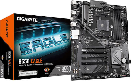 Gigabyte B550 Eagle Motherboard ATX με AMD AM4 Socket