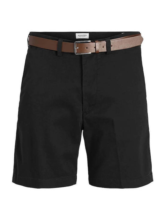 Jack & Jones Men's Shorts Chino Black