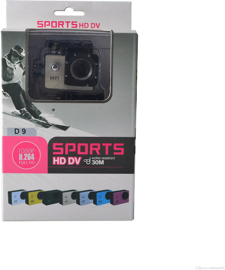 8402 Action Camera HD (720p) Υποβρύχια Μαύρη
