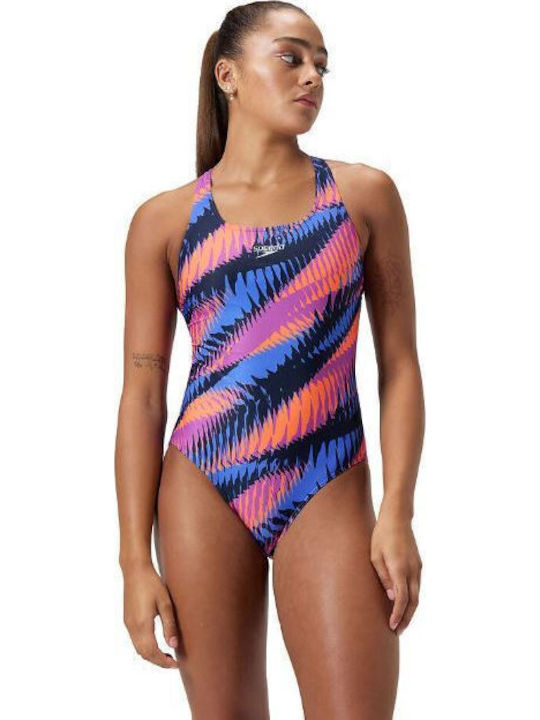 Speedo W Allover Digital Powerback