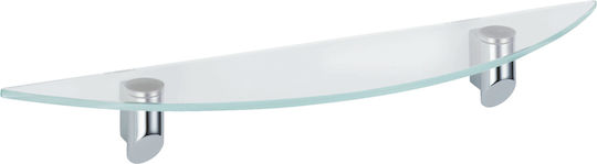 Grohe Tarron Wall Mounted Bathroom Shelf Glass Silver