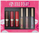 W7 Cosmetics Wow Pout Σετ Μακιγιάζ για τα Χείλη 4τμχ