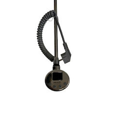 Digital Towel Rail Heater 600W Black