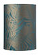 Abajur 1xe27 Frunze de Ferigă Φ30cm Frunze de Ferigă Sălbatic Ebb&flow Sh101058-d Petrol Turcoaz