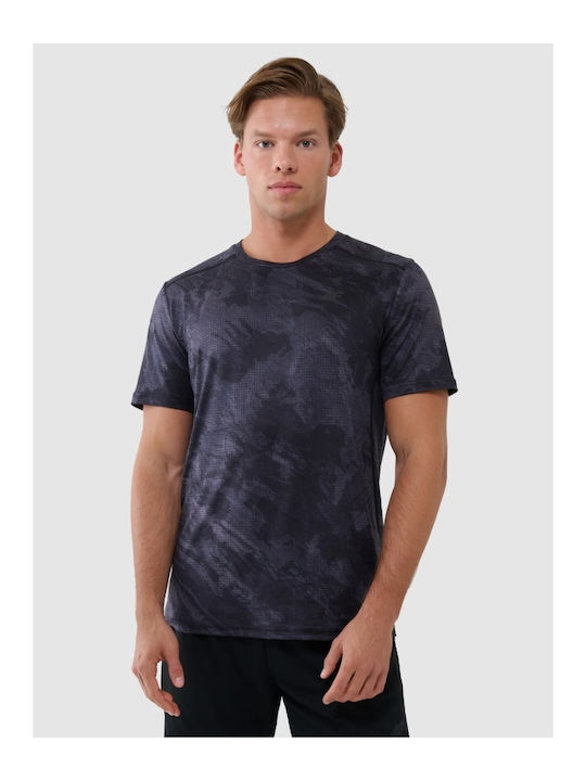 4F Functional Αθλητικό T-shirt Μαύρο
