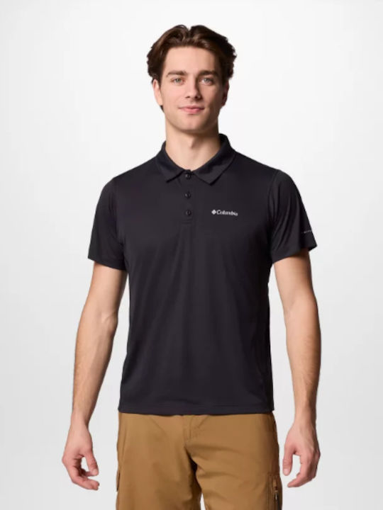 Zero Rules Polo T-shirt Μαυρο