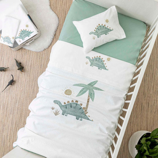 Borea Set Lenjerie De Patut Bebe Alb 120x160cm Borea Set Lenjerie De Patut Bebe Alb 120x160cm