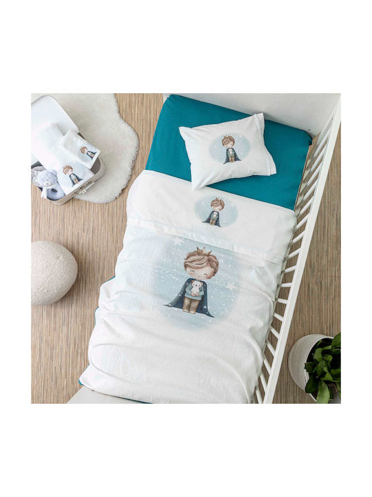 Borea Little King Baby Sheets Set Crib Cotton W...