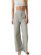 High Waist Women's Jean Trousers Flared in Regular Fit Natural Stripe
