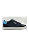 Herren Sneakers Black / White / Blue