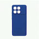 Back Cover Σιλικόνης Navy Μπλε (Poco F6 Pro)