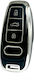 Protective TPU Car Key Case Audi 3 Buttons