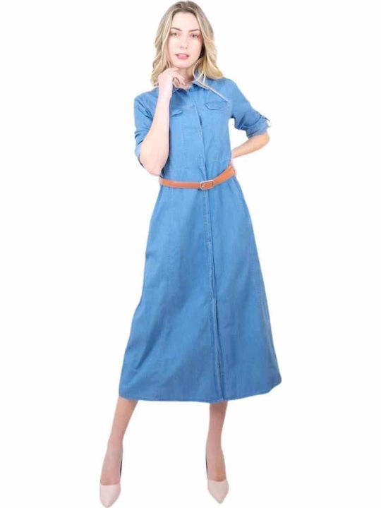 DeFacto Dress All Day Blue
