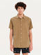 Short-sleeved Shirt Khaki