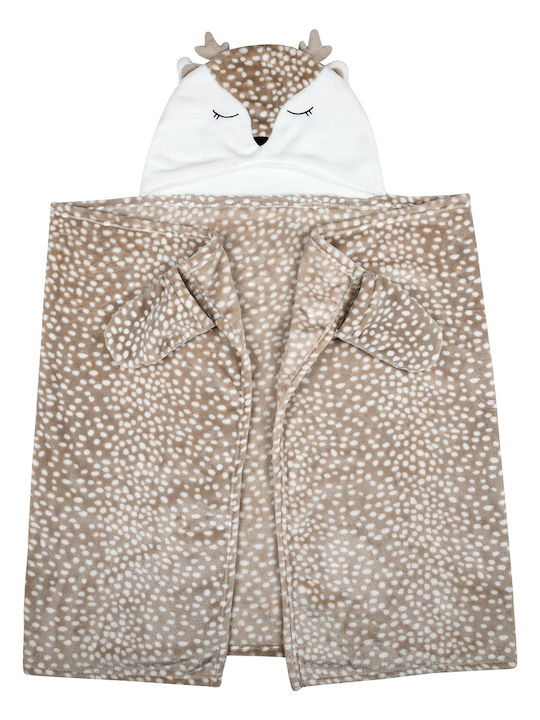 Baby Bath Towel Hooded with Hood 75x150cm