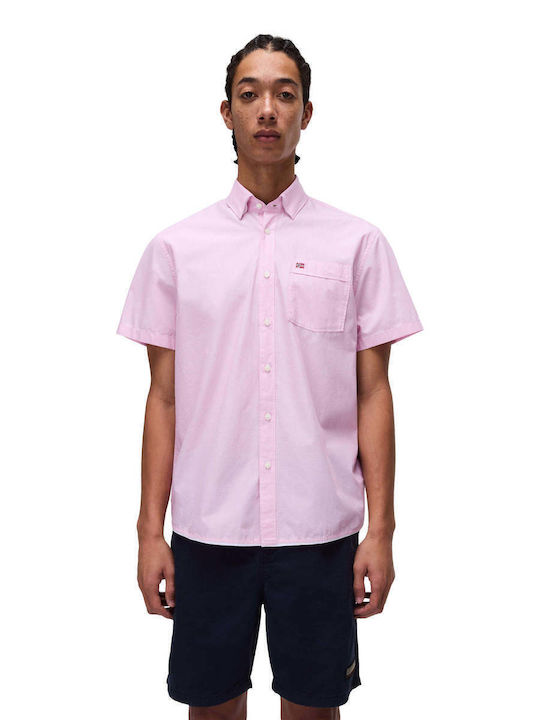 Napapijri Gterra Cu mânecă scurtă Cămașă Pink