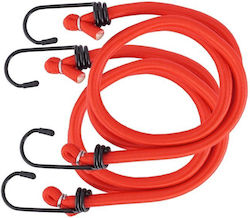 Elastische Spannhaken 7 mm x 80 cm 2 Stück