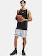 Men's Athletic Shorts White