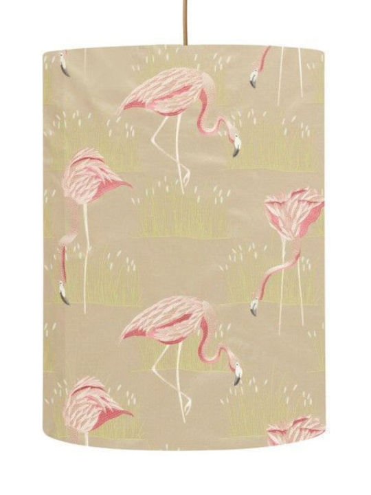 Table/Floor Lamp Shade 1xe27 Fabric Φ40cm Salinas Ebb&flow Sh101095h-f Pink