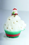 Gerakis Christmas Candle 9x7cm