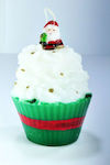 Gerakis Christmas Candle 11x9cm