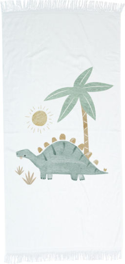 Borea Beach Towel Cotton Ecru 140x70cm.