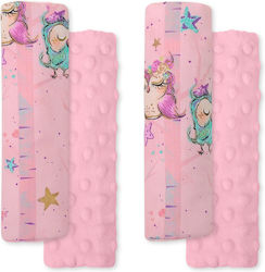 Bobono Car Seat Belt Pads Pink