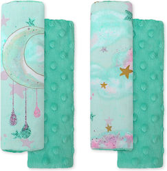 Bobono Car Seat Belt Pads Green