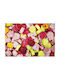Pachet de 1kg de ceară de soia pentru topire, parfum de trandafir