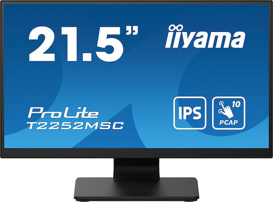 Iiyama POS Monitor 22" LED / IPS με Ανάλυση 1920x1080