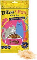 Λιχουδιά Γάτας Akinu Bites & Fun Chicken Bits 60gr