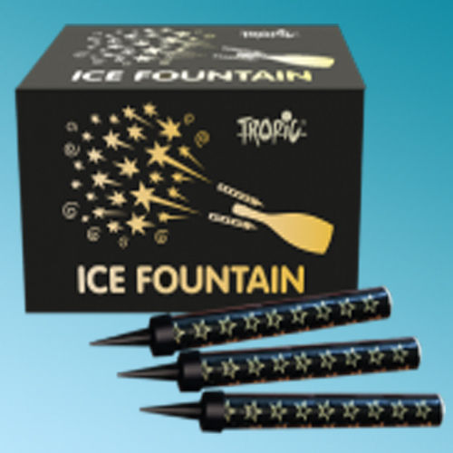Cake Torches Cake Firework with Duration 50 Seconds Silver 36pcs