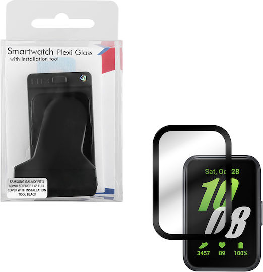 Volte-Tel Tempered Full Face Tempered Glass for the Galaxy Fit3 1pcs 8374722
