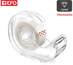 Κολλητική Ταινία +efo Crystal 19mmx25m Βάση